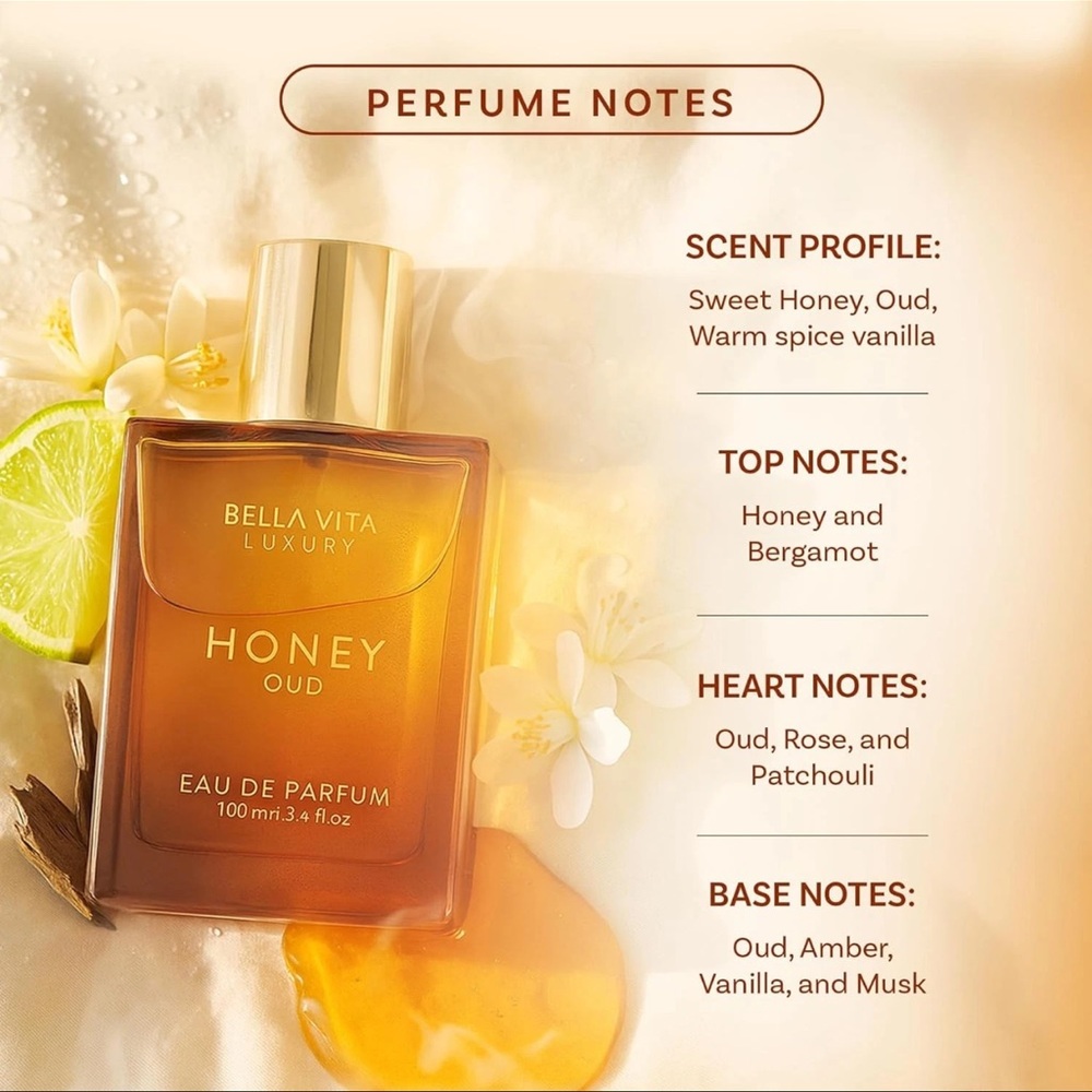 Bella Vita Luxury Honey Oud Perfume - Picture 3 of 8